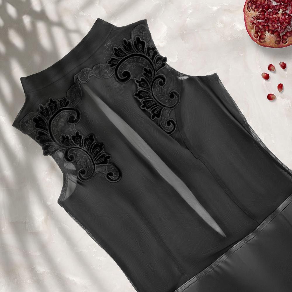 et alia Smith Top - Noir Pinstripe main image 1